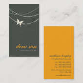 BUSINESS CARD trendige Schmuckzubehör Visitenkarte (Vorne/Hinten)