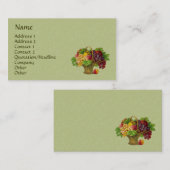 Business Card "Vintag Art Fruit" Visitenkarte (Vorne/Hinten)