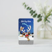 Business Card Visitenkarte (Stehend Vorderseite)