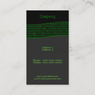 Business Card Visitenkarte
