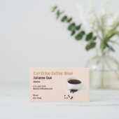 Business Card Visitenkarte (Stehend Vorderseite)