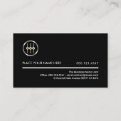 Business Card Visitenkarte (Rückseite)