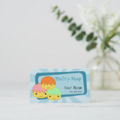 Business Card Visitenkarte (Stehend Vorderseite)