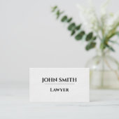 Business card visitenkarte (Stehend Vorderseite)