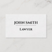 Business card visitenkarte (Vorderseite)