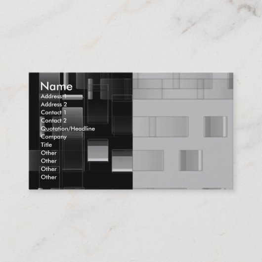 business_card visitenkarte (Vorderseite)