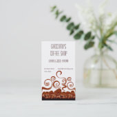 Business Card Visitenkarte (Stehend Vorderseite)