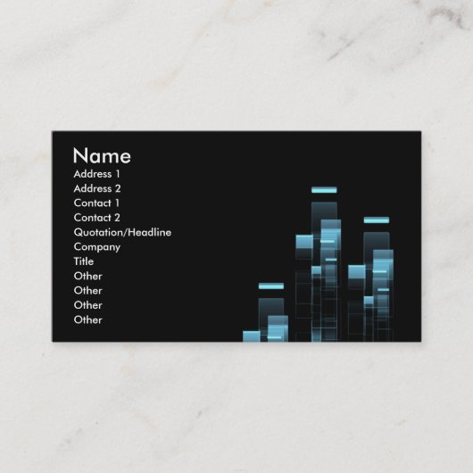 business_card visitenkarte (Vorderseite)