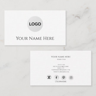 Business Card Visitenkarte