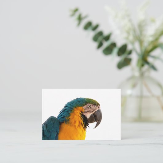 Business Card Visitenkarte (Stehend Vorderseite)