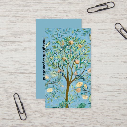 Business Card Visitenkarte (Vorderseite/Rückseite Beispiel)