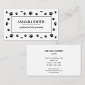 Business Card Visitenkarte (Vorne/Hinten)