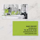 Business card - Visitenkarte Architektur (Vorne/Hinten)