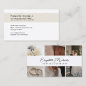 Business Card, Wedding Celebrant modern Visitenkarte (Vorne/Hinten)