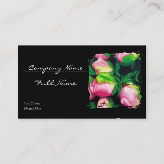 Business Card with appointment  Visitenkarte (Vorderseite)