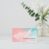 Business card with background bright style visitenkarte (Stehend Vorderseite)