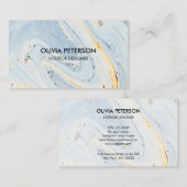 Business card with background bright style visitenkarte (Vorne/Hinten)