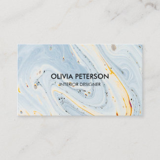 Business card with background bright style visitenkarte