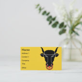 Business Card with Flag of Uri, Switzerland Visitenkarte (Stehend Vorderseite)