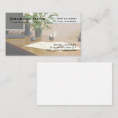 Business Card zur Kontoverwaltung Visitenkarte (Vorne/Hinten)