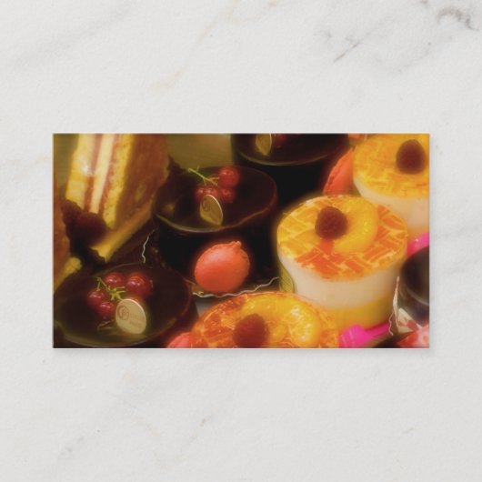 Business Cards Bakery Café Visitenkarte (Vorderseite)