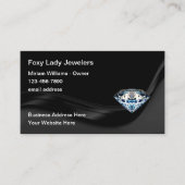 Business Cards der Klasse Diamond Visitenkarte (Vorderseite)