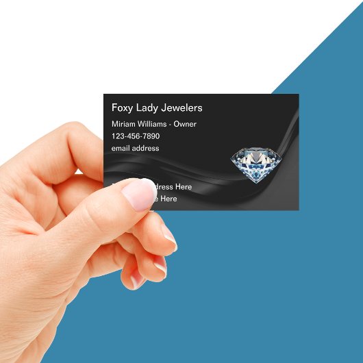 Business Cards der Klasse Diamond Visitenkarte
