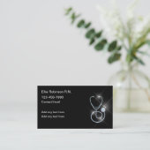 Business Cards der Klasse Glitzy Medical Visitenkarte (Stehend Vorderseite)