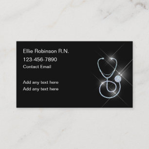 Business Cards der Klasse Glitzy Medical Visitenkarte