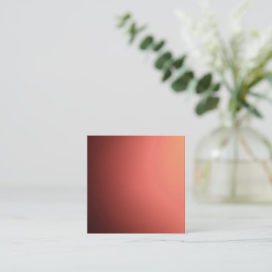 Business Cards design style Quadratische Visitenkarte (Stehend Vorderseite)