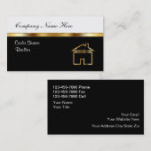 Business Cards für anspruchsvolles Real Anwesen Visitenkarte (Vorne/Hinten)