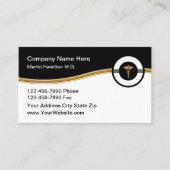 Business Cards für Ärzte der Klasse Visitenkarte (Vorderseite)