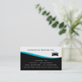 Business Cards für Automotive Visitenkarte (Stehend Vorderseite)