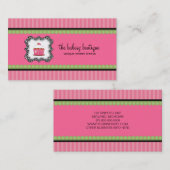 Business Cards für Bäckereien oder Backwaren Visitenkarte (Vorne/Hinten)