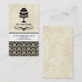 Business Cards für Bäckereiladen oder Kuchen Desig Visitenkarte (Vorne/Hinten)
