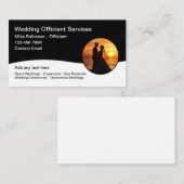 Business Cards für Beach Wedding Services Visitenkarte (Vorne/Hinten)