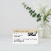 Business Cards für Betonbaudienstleistungen Visitenkarte (Stehend Vorderseite)