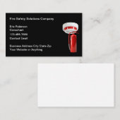 Business Cards für Brandsicherheit Visitenkarte (Vorne/Hinten)