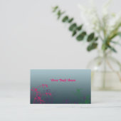 Business Cards für "Chill Out Garden" Visitenkarte (Stehend Vorderseite)