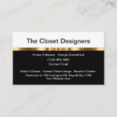 Business Cards für Classy Closet Designer Visitenkarte (Vorderseite)