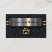 Business Cards für Classy Zuhause Builder Visitenkarte (Vorderseite)