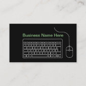 Business Cards für Computertechnologie Visitenkarte (Vorderseite)