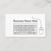 Business Cards für Computertechnologie Visitenkarte (Vorderseite)