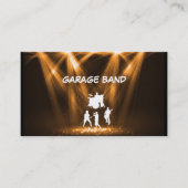 Business Cards für coole Musikgruppen Visitenkarte (Vorderseite)