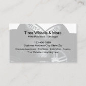 Business Cards für den Automobilturbinenverkehr Visitenkarte (Vorderseite)