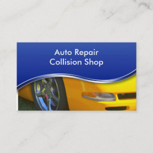 Business Cards für den Collision Shop Visitenkarte