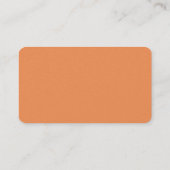 Business Cards für den Kaffee Visitenkarte (Rückseite)