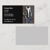 Business Cards für einfache Mechanikwerkzeuge Visitenkarte (Vorne/Hinten)