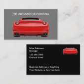 Business Cards für Glossy Automotive Painting Visitenkarte (Vorne/Hinten)