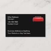 Business Cards für Glossy Automotive Painting Visitenkarte (Rückseite)